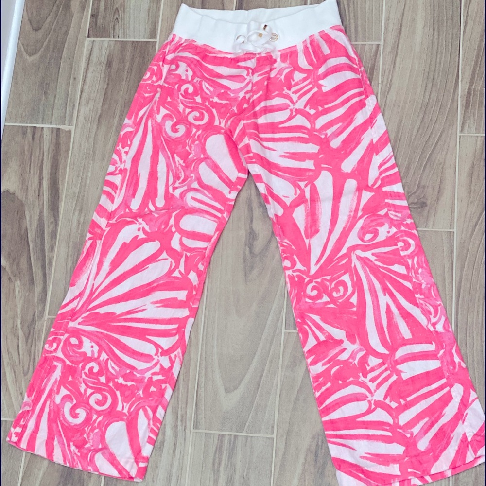 Lilly Pulitzer linen pants